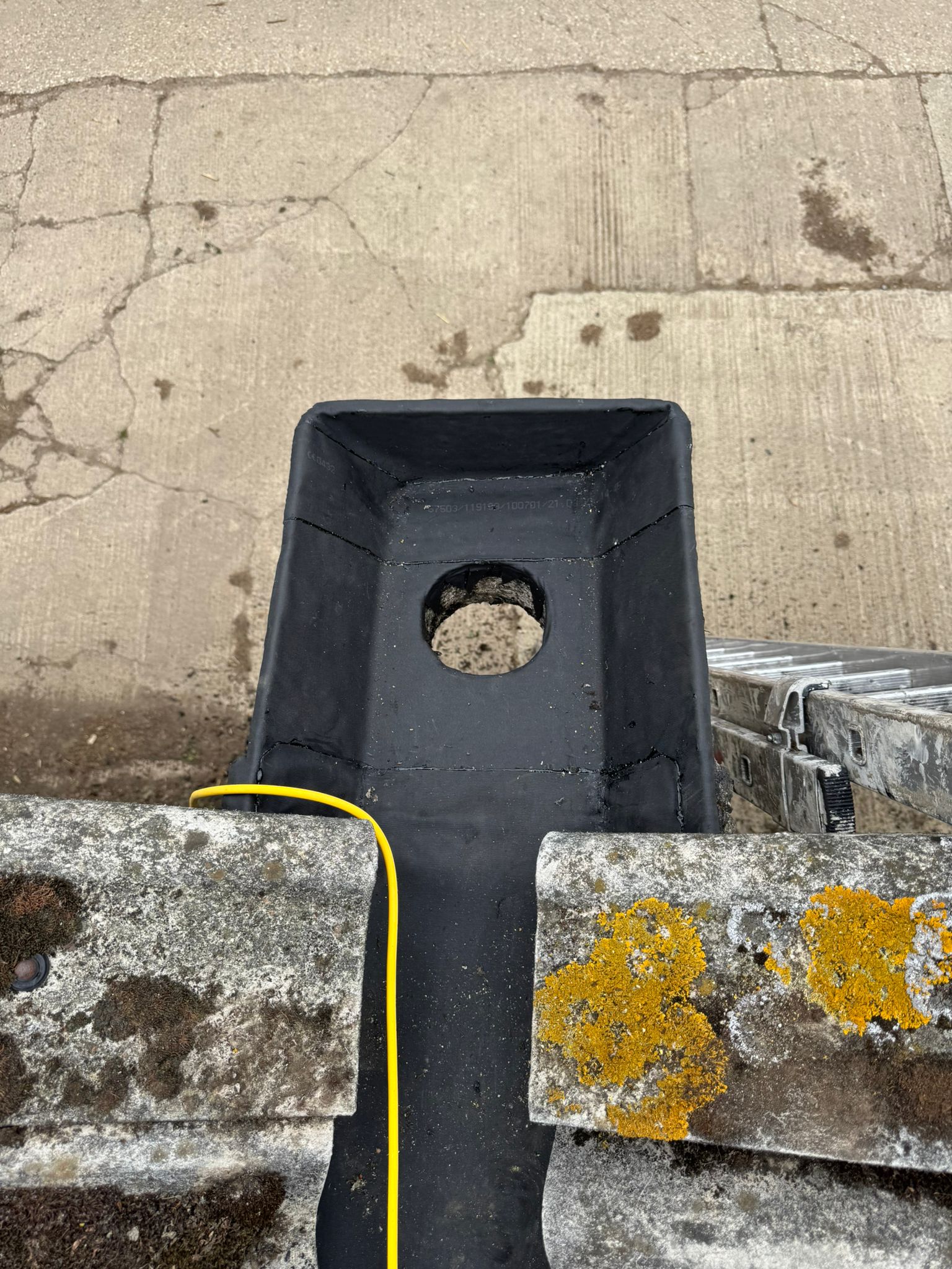 Guttering installation