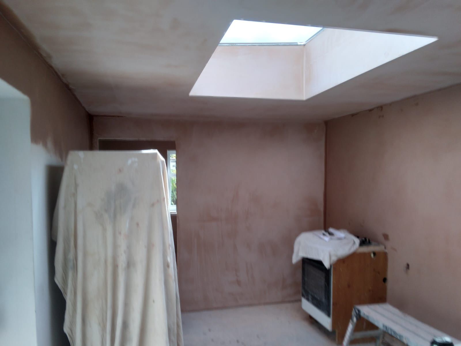 Plastering work